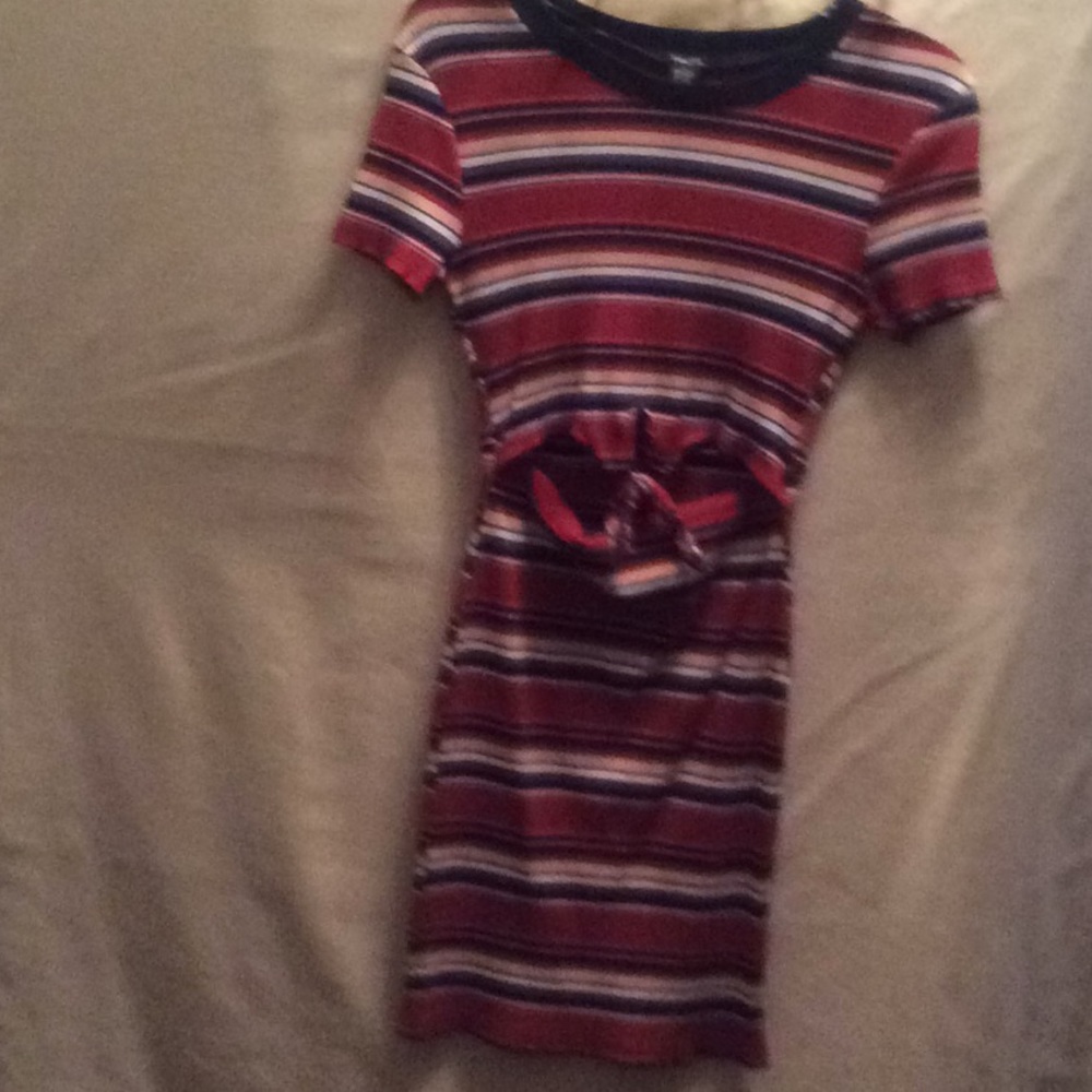 rue 21 Multi Color Striped Dress